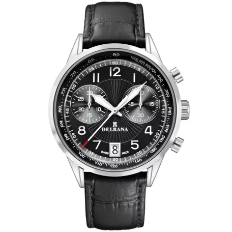 Delbana - Retro Chronograph férfi karóra - 41601.672.6.034