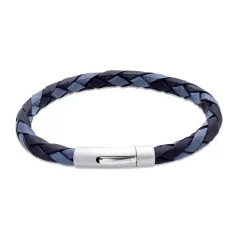 Unique & Co - Férfi bőr karkötő - B531BAB 