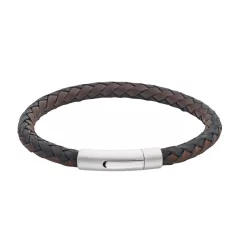 Unique & Co - Férfi bőr karkötő - B553BD 