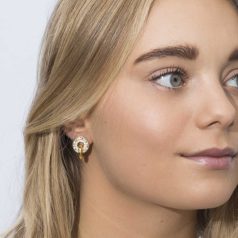 Sif Jakobs - Ezüst fülbevaló - E1052-XCZ(YG) 