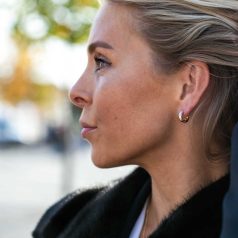 Sif Jakobs - Ezüst fülbevaló - E2998-CZ(YG)2