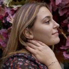 Hot Diamonds - Ezüst fülbevaló - DE606 