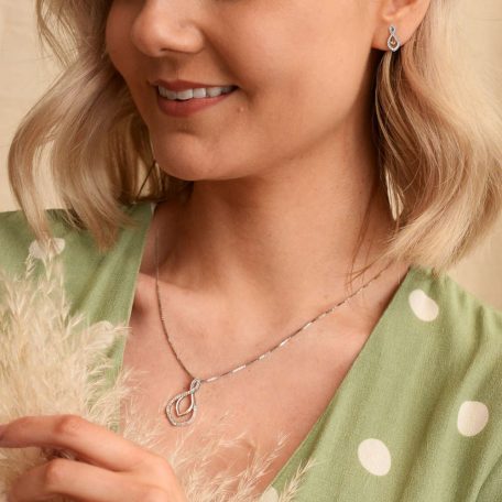 Hot Diamonds - Ezüst fülbevaló - DE608