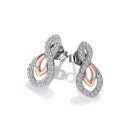 Hot Diamonds - Ezüst fülbevaló - DE608