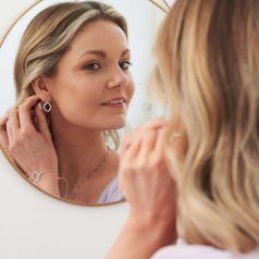 Hot Diamonds - Ezüst fülbevaló - DE654