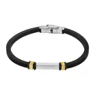 Lotus Style - Férfi kaucsuk karkötő - LS2536-2-2