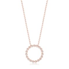 Sif Jakobs - Ezüst nyaklánc medállal - P3660-CZ(RG)-45