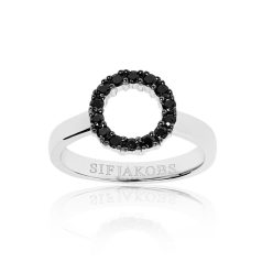 Sif Jakobs - Ezüst gyűrű - R337-BK 